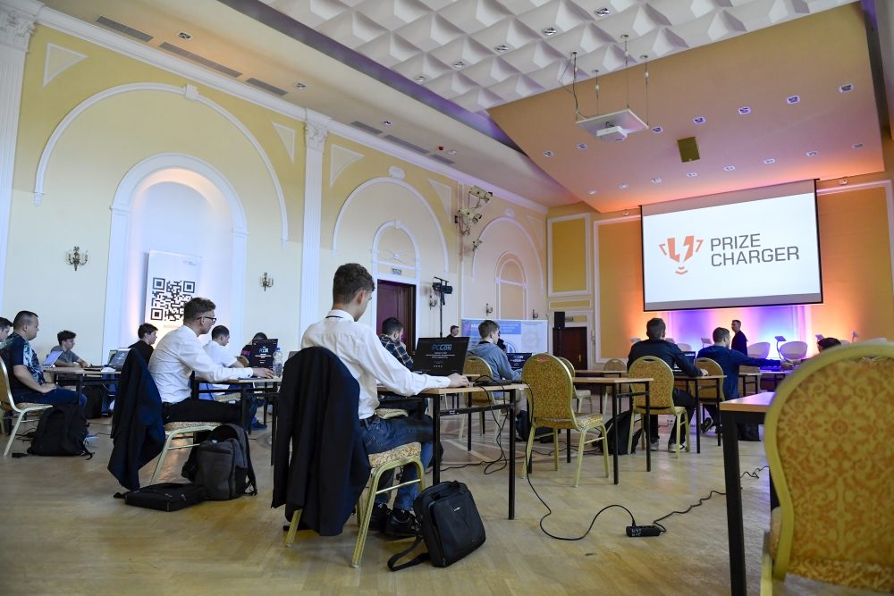 Widok rejestracji uczestnika / panelu organizatora.
